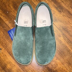 Birkenstock Oswego Suede Slip-On, Thyme Green, Sz 41 (10) New!